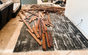 Easily Demo your Floors: Remove Nailed Down Hardwood Flooring