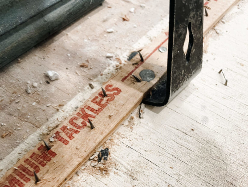 How to Demo your Floors: Pulling up Carpet