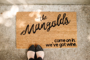 Make Your Own Welcome Mat