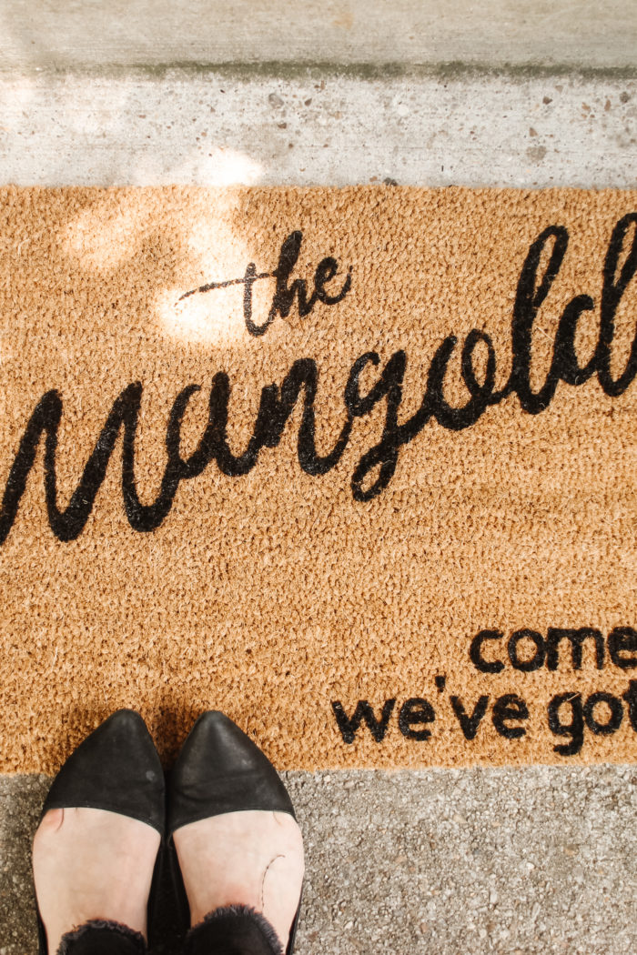 Make Your Own Welcome Mat