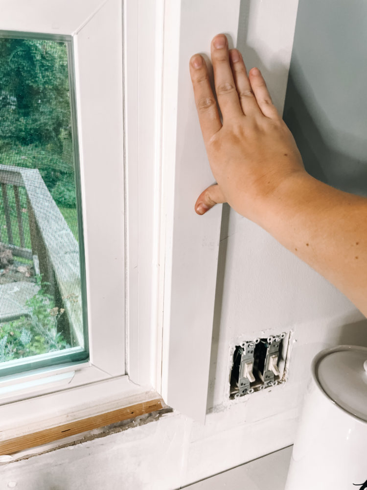 How to Trim Interior Windows Building the Frame