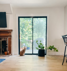 DIY Black Metal Sliding Doors: This Update Is So Easy!