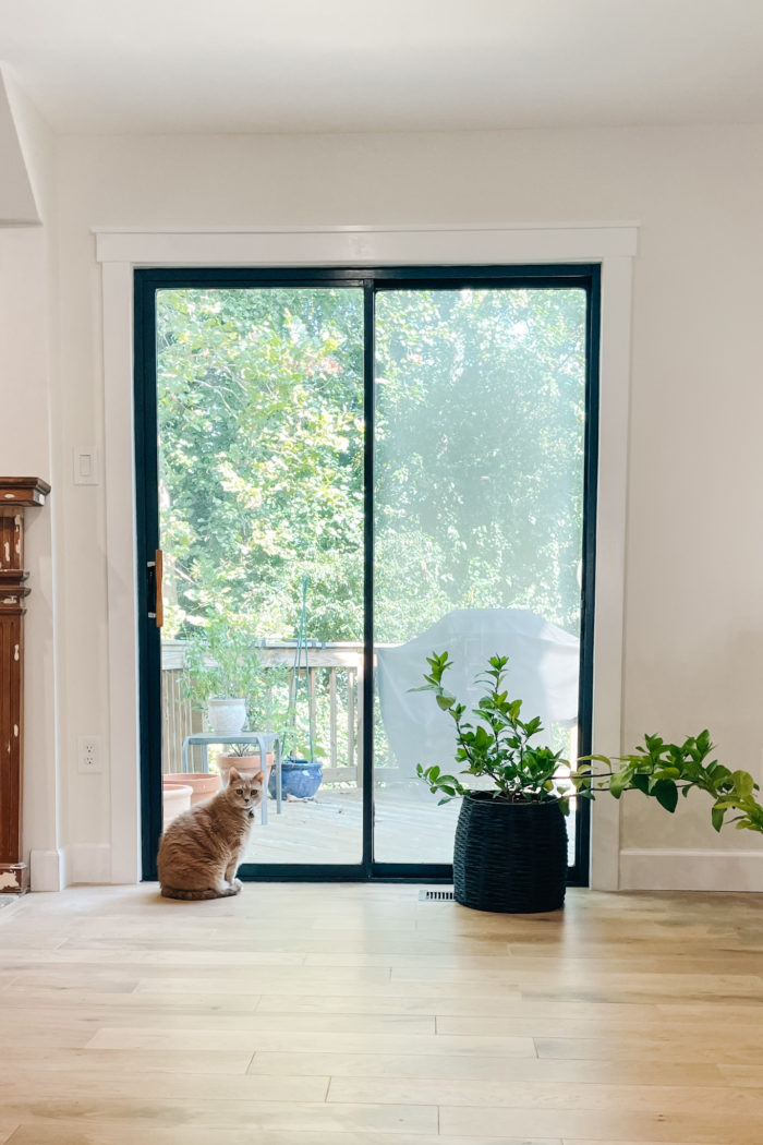 DIY Black Metal Sliding Doors: This Update Is So Easy!