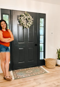 Want a Black Interior Front Door? How New Trim And Paint Change Everything