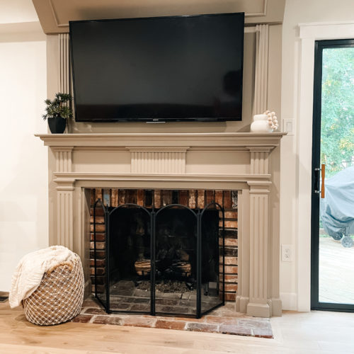 Modern Fireplace Mantel