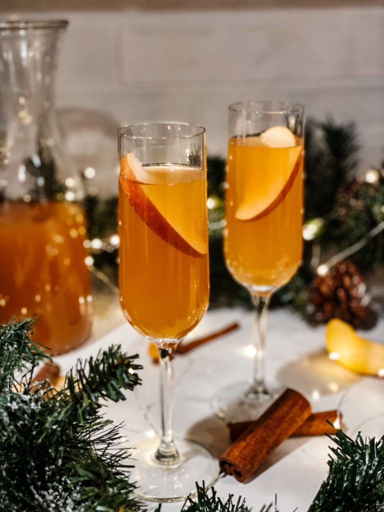 Sparkling Bourbon Apple Cider