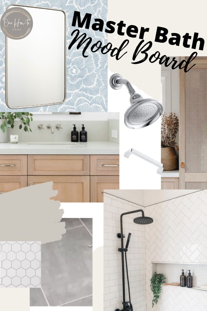 Our Master Bath Mood Board: Chic With A Touch Of Warmth