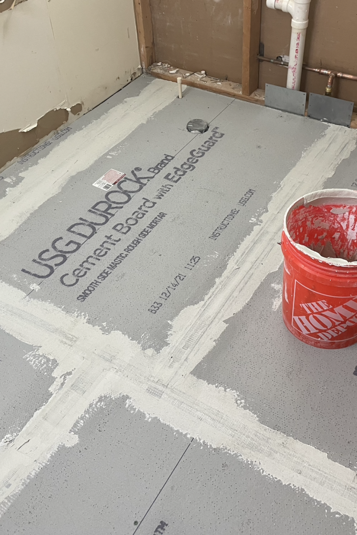 Easily Install Cement Board to Prep for Tile Installation
