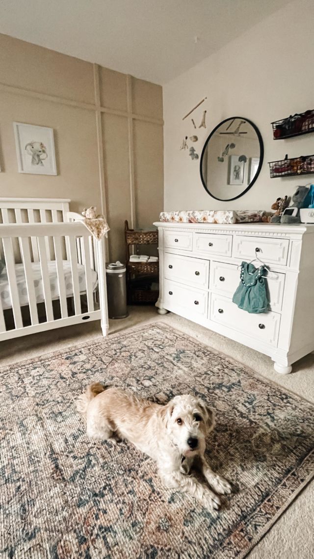 One view of this nursery just isn’t enough😍

We’re days away from meeting our little girl and if she’s anything like her parents we’re in big trouble! 

At least the room is cute. 

#nursery #babygirl #nurserydecor #nurseryinspo #nurserydesign #safaribaby #safaritheme #littlegirlsroom #38weekspregnant #whitefurniture #refurbishedfurniture #refinishedfurniture #diyhomedecor #diyprojects #housetohome